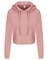 Just Hoods® By Awdis Ladies Girlie Cropped Hooded Fleece with Pocket